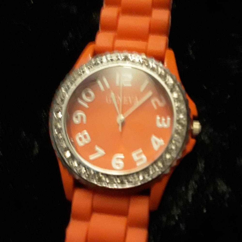 Red Geneva Watch